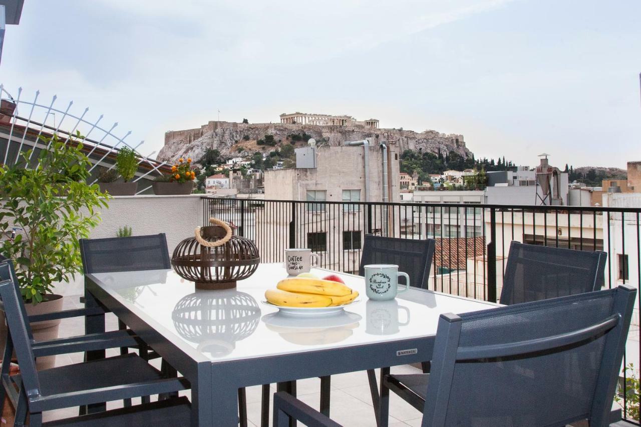 雅典Cozy Penthouse With Stunning View To Acropolis!公寓 外观 照片